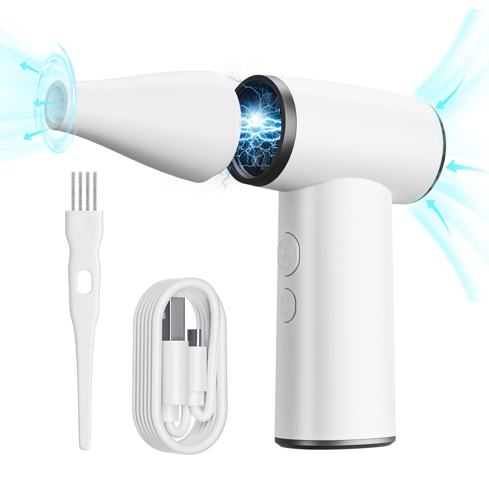 Electric Air Duster,Rechargeable Air Blower