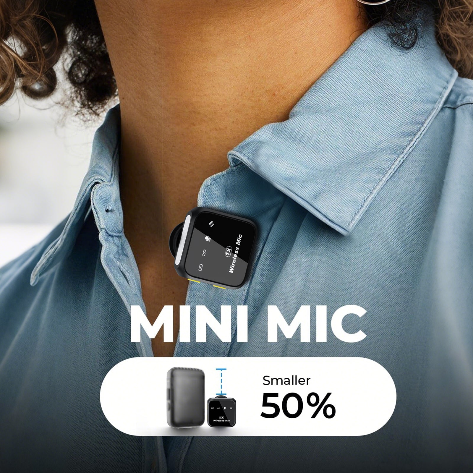 KUKIHO Wireless Lavalier Microphone