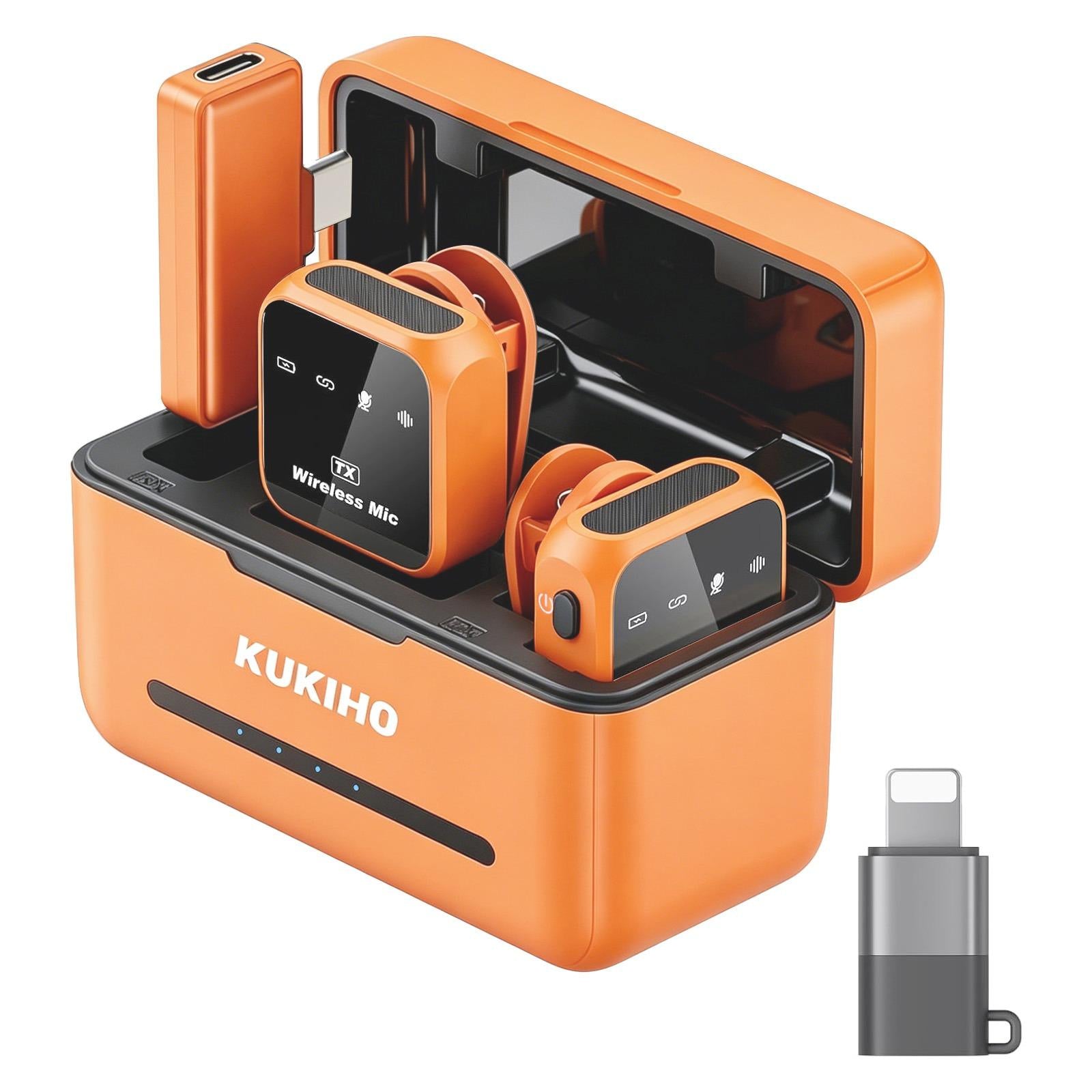 KUKIHO Wireless Lavalier Microphone